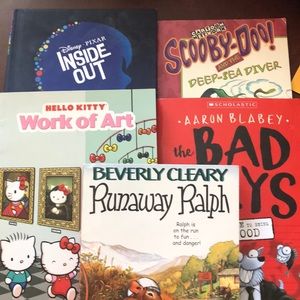 Miscellaneous set of 5 books